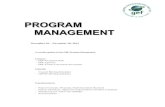 PROGRAM MANAGEMENT · 2016. 3. 24. · PROGRAM MANAGEMENT November 26 – November 30, 2012 A weekly update on the GEF Program Management Contacts - GEF Secretariat Staff - GEF Agencies