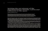 Writing the Art History of the Vanished States: Estonia, Latvia and …ktu.artun.ee/articles/2010_3_4/ktu_19_3_086-104... · 2015. 1. 20. · Gražina Matulaitytė-Rannit admires