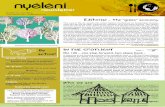 Editorial - The “green” economy - Nyeleni...Nyéléni Newsletter | No.7 2 continued from page 1 “Green” Economy – how to profit from the crises It may have an appealing name