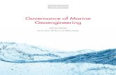 Governance of Marine Geoengineering · Governance of Marine Geoengineering SPECIAL REPORT Kerryn Brent, Wil Burns and Jeffrey McGee. About CIGI We are the Centre for International