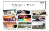 Perkin Post · Perkin Post First Edition 22/10/15 Intelligent engagement with the wider world.
