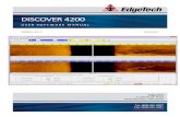 DISCOVER 4200 · 2019. 7. 22. · DISCOVER 4200 USER SOFTWARE MANUAL . 0004841_REV_C 10/13/2017 . ii . DISCOVER 4200 0004841_REV_C. The information, figures, and specifications in