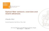Optical fiber sensors: overview and recent advances...Coherent Rayleigh scattering L P If L coh >> L P Coherent 𝐼= =0 𝑁 𝐼 Speckles harm the OTDR trace for loss estimation