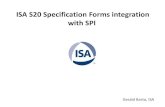 ISA S20 Specification Forms integration with SPIspi-ltuf.org/20170815/7 2017 ISA SPI LTUF.pdf2017/08/15  · 2 ISA S20 Specification Forms integration with SPI Author: Gerald Barta