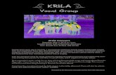 Krila - twincitiesslovenians.org · Krila, the Slovenian word for wings, performs regularly throughout Slovenia and neighboring coun-tries, sharing their passion for the voice in