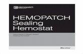 HEMOPATCH Sealing Hemostat - Baxter€¦ · hemopatch tiivistÄvÄ hemostaatti 30 . fre. patch hÉmostatique d’ÉtanchÉitÉ hemopatch 34 . ger. hemopatch hÄmostatikum mit versiegelnden