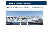 2017 Bridge Inspection Quality Assurance report 2017. 2. 1.آ  This report is issued to comply with .