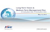 Long-Term Vision & Medium-Term Management Plan ... Long-Term Vision and Medium-Term Management Plan
