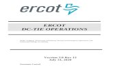 ERCOT DC Tie Operations Document · Web viewERCOT DC-Tie Operations ERCOT DC-Tie Operations Version 3 Rev 0 – December 1, 2007 i Author Owner Created Date 07/29/2020 08:53:00 Title