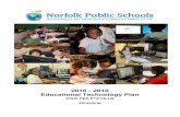 2011 - 2015 Educational Technology Plan · 2016. 8. 4. · Norfolk Public Schools – Educational Technology Plan 2016 – 2018 Page 2 Educational Technology Planning Committee 2010