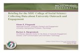 Briefing for the MSU College of Social Science: Collecting ...outreach.msu.edu/documents/presentations/ssc_hef.bb.pdf · Evaluating Quality Outreach and Engagement at Michigan State