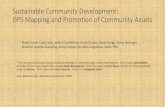 Sustainable Community Development: GPS Mapping and Promotion of Community … · 2015. 5. 5. · Sustainable Community Development: GPS Mapping and Promotion of Community Assets Renee