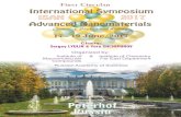 Peterhof Russiaisan2017.ich.dvo.ru/Circular-First ISAN-17.pdf · 2017. 1. 25. · Peterhof and St. Petersburg are highly popular in June-July. The Organizing Committee reserved a