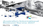 Australia s International Business Survey 2017 · international business activity, as well in evaluating the impact of international economic trends on Australian businesses. This