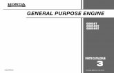 GENERAL PURPOSE ENGINE · 2015. 2. 6. · * Of carburetor identification numbers, only the portions underlined in the example below are used for registration. BF32E G KC Models, parts