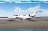 2007 Citation CJ2+ s/n 525A-370 N370RP€¦ · 2007 Citation CJ2+ s/n 525A-370 aircraftsales@leas.com 201.891.0881 | LEAS.COM 800+ Aircraft Transactions to Date 50+ Years in the Industry