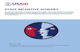 STAFF INCENTIVE SCHEMES - Marketlinks · 2017. 12. 8. · staff incentive schemes an online speaker’s corner hosted by usaid, the microfinance network (mfn) and the consultative