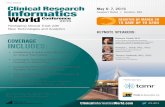 FINAL AGENDA Clinical Research Informatics Seaport Hotel ......for cross-functional and cross-organizational collaboration. 11:30 The Greatest Threats Opportunities to the Clinical