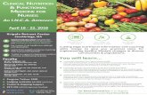 nutrition flyer 2018v2 · 2017. 10. 19. · state-of-the art assessment tools cutting-edge research clinically-proven food plans Cutting edge nutritional information and coaching