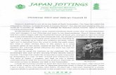  · JAPAN JOTTINGS Japan Passionist Missions 10-1 Mefu Yamate-cho Takarazuka-shi Hyogo-ken, 665-0854 JAPAN Christmas 2012 and Vatican Council Il Season's greetings to you …