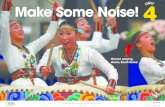U N IT Make Some Noise!€¦ · 2 TR: 4.4 Listen and say. 3 TR: 4.5 Listen and chant. 4 Point and say. guitar violin trumpet xylophone tambourine recorder piano Mariachi musicians,