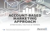 ACCOUNT-BASED MARKETING APPROACH...Lifetime customer value and an account's financial information are the two most important pieces of data to collect and track for ABM according to