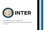 Inter Media and Communication S.p.A 9 months ended March 31 2018 Results Presentation · 2018. 5. 29. · 2 Legal Disclaimer This presentation (the “Presentation”) has been prepared