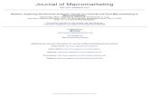 Journal of Macromarketing - University of Virginia Bateman... · The macromarketing system is largely the function of many micromarketing decisions made each day. But this connection