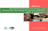 Homelessness Prevention and Rapid Re-Housing Program ... 2011 Office of Special Needs Assistance Programs