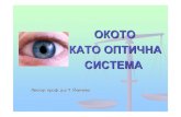 ОКОТО КАТООПТИЧНА СИСТЕМАweb.uni-plovdiv.bg/yovcheva/lectures/Optics (short course)/Lecture 1… · миопия): Ф Ф > > Ф норм. Окото. има.