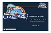 Lakeside: Fall & Winter - ORWWMar 18, 2014  · Lakeside has promise as vacation destination, with focused organization 3 Business Overview !e city of Lakeside, Oregon is the proverbial