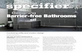 Designing Barrier-free Bathrooms - Amazon Web Services ... Design considerations include degree of slope,