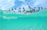Modern Getaways Magazine - DeMeter-online · 2018. 3. 3. · DM of e-mail [zie voorbeeld] Bekijk je eigen fans / ... Communicatie via influencers is de eerste stap. Wat gebeurt er