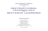 OF INSTRUCTIONAL TECHNOLOGY - Distance LearningThe Journal was established to facilitate collaboration and communication among researchers, innovators, practitioners, ... learning