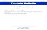 July 13, 2020 2020 - 5 Yamada Bulletin...July 13, 2020 YAMADA CORPORATION 2020 - 5 New G15 Series – Full Lineup Thank you for your continuous support to YAMADA. We would like to