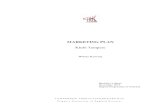 MARKETING PLAN...Marketing Plan Klubi Tampere Bachelor's thesis 20 pages, appendices 13pages November 2013 The aim of this thesis was to create a marketing plan for Klubi …