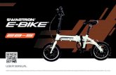 USER MANUAL - Swagtron...Thank you for your purchase of the EB-5 E-Bike by SWAGTRON®! You’re about to take the next step in the evolution of transportation. The EB-5 takes the fun