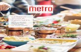 CAT ERING TO YOUR EVERY NEED - Home - Cafe Metro · 2019. 11. 10. · HOT BREAKFAST SELECTIONS . BREAKFAST SCRAMBLES . SERVED WITH BREAKFAST POTATOES & MINI BAGELS . CLASSIC SCRAMBLE