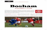 Bosham - Amazon S3 · to the bad weather with our bar the main source of match day revenue. This season we’ve had 27 separate local companies partner with us, which is a club record