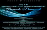 London 2016 Banquet Agenda - Frost & Sullivan...To plan your journey visit Heathrow The Heathrow Express train runs a regular service and arrives into Paddington Station. From here,