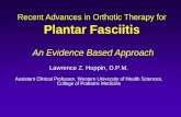 An Evidence Based Approach - Des Moines University fasciitis...(inversion of the forefoot on the rearfoot) Scherer. “Heel Pain Syndrome: Pathomechanics and Non-surgical Treatment.