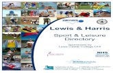 Lewis & Harris - Comhairle nan Eilean Siar · Email: harrisgolf@ic24.net. Isle of Lewis Gymnastics Club. Email: lewis-gymnastics@outlook.com Facebook: Isle of Lewis Gymnastics Club