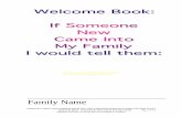Welcome Book If Someone New Came Into My Family · 2014. 9. 17. · Welcome Book: If Someone New Came Into My Family Pg. 11 of 12 Hampton Division of Social Services, Hampton, Virginia