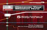 I became a Christian in 2002. I became a generous Christian ...immeasurably valuable resource in Discover Your Mission Now. Chock full of real world stories, principles, and practices,