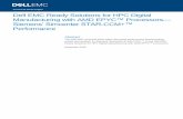 Dell EMC Ready Solutions for HPC Digital Manufacturing with … · 2019. 11. 14. · This Dell EMC technical white paper discusses performance benchmarking results and analysis for