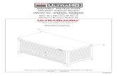 ASSEMBLY INSTRUCTIONS UltraHD® Cabinet Stacker (Model No. … · 2020. 4. 13. · Mounts on top of UHD16236, UHD20143 UltaHD Tall Cabinet Granite Graphite SC200318