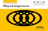 Understanding series – Nystagmus€¦ · For infantile nystagmus, this will usually involve a detailed examination of the inside of the eye to check for any eye conditions. Your