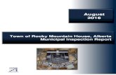 Municipal Inspection Report - Town of Rocky Mountain House ...municipalaffairs.gov.ab.ca/documents/msb/2016_Municipal...Town of Rocky Mountain House, Alberta 2016 Municipal Inspection