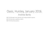 Oasis, Hursley, January 2016. Andrew Banks · Oasis, Hursley, January 2016. Andrew Banks ... forever. MQTT 249 Add expiry capabilities to MQTT. •Expiry of session state. • Like