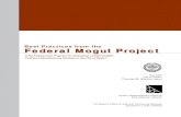 Best Practices from the Federal Mogul Project mogul... · 2009. 11. 5. · Best Practices from the Federal Mogul Project A Re-Employment Program for Dislocated, Limited English Proficient